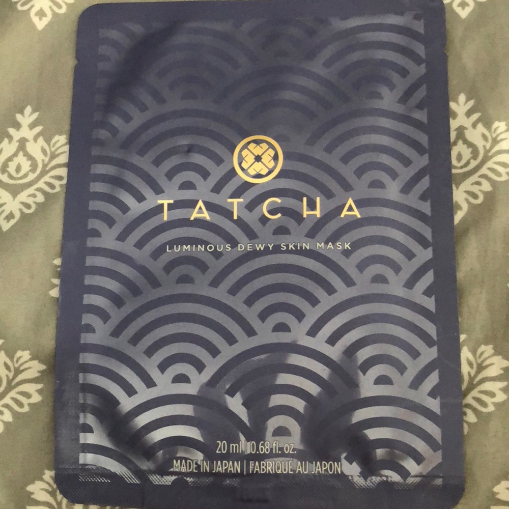 Tatcha face sheetmask